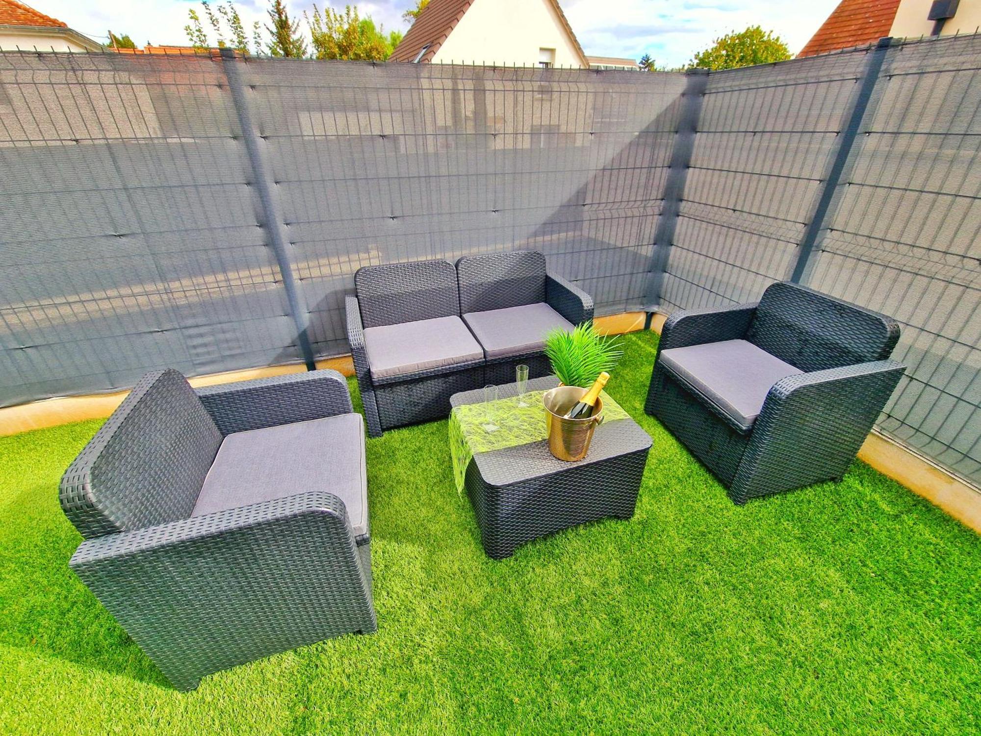 Relax Spa-4 Pers-Jacuzzi-Parking-Jardin-Clim-Colmar Muntzenheim Exterior photo